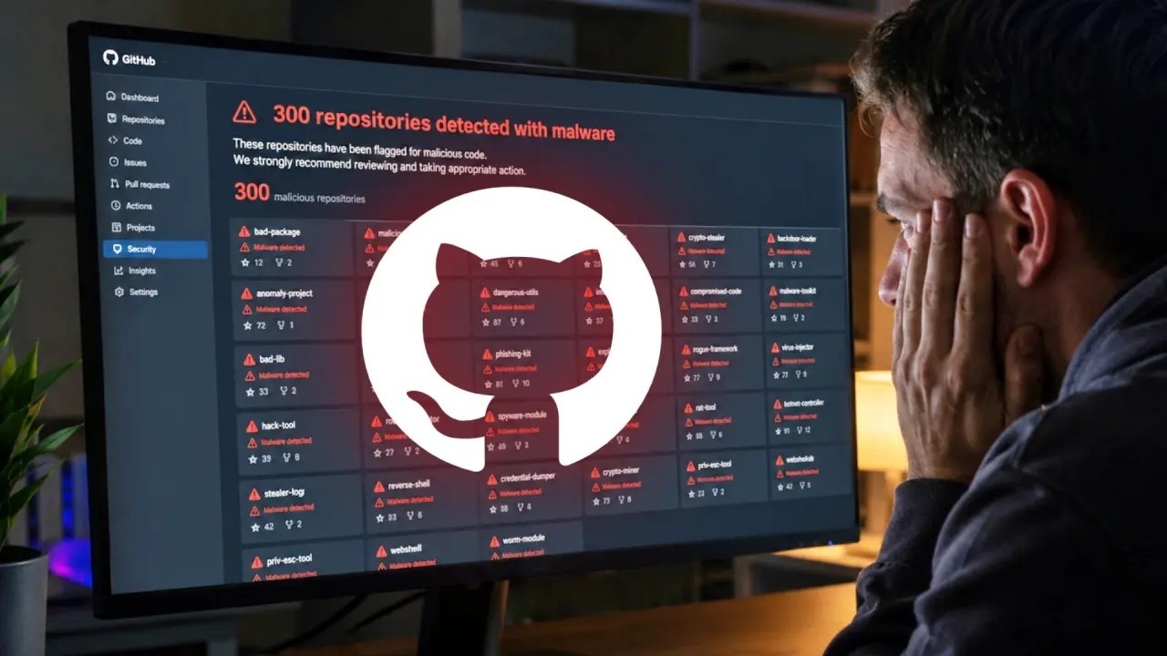 Una peligrosa oleada de malware ha encendido las alarmas en GitHub tras la deteccion de cientos de programas maliciosos que suplantan la identidad de aplicaciones de software ampliamente reconocidas y utilizadas por millones de usuarios como Malwarebytes, ProtonVPN y WinRAR con el objetivo de comprometer la seguridad de los equipos afectados