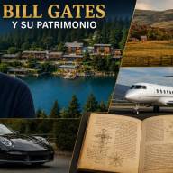 El inmenso imperio de Bill Gates al descubierto analizando su estatus como el mayor terrateniente de Estados Unidos junto a los lujos de su mansion Xanadu 2.0 y su exclusiva coleccion de Porsches jets privados y el historico Codice de Leonardo da Vinci